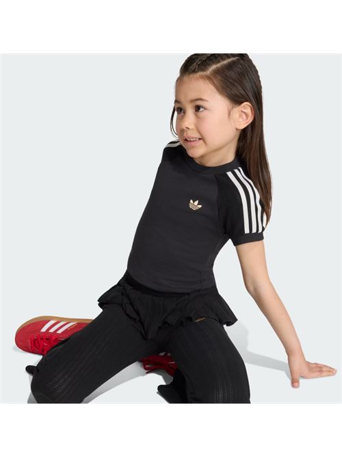 knit tee leg set ADIDAS ORIGINAL | KR4054BLACK